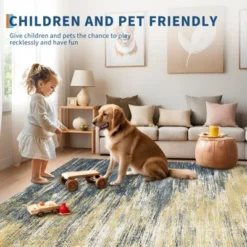 Modern Abstract Living Room Area Rug For Home Decor, Large Soft Non Slip Washable Carpet For Bedroom Dining Room 13 Modern Abstract Living Room Area Rug For Home Decor, Large Soft Non Slip Washable Carpet For Bedroom Dining Room -Living Aura Store GUEST aacd3cc5 8ce4 4380 883c 3780c9fc895e