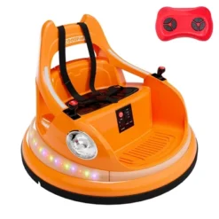 Toddlers Bumper Car, 12V Ride On Toy For Kids, Electric Ride On Car W/Remote Control, Baby Bumping Toy Car W/2 Speeds, LED Lights, 360 Degree Spin 17 Toddlers Bumper Car, 12V Ride On Toy For Kids, Electric Ride On Car W/Remote Control, Baby Bumping Toy Car W/2 Speeds, LED Lights, 360 Degree Spin -Living Aura Store GUEST afaa1ab2 c107 4e9a b92a 41f3aab2df36