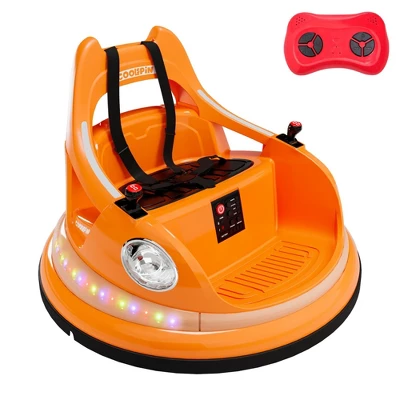 Toddlers Bumper Car, 12V Ride On Toy For Kids, Electric Ride On Car W/Remote Control, Baby Bumping Toy Car W/2 Speeds, LED Lights, 360 Degree Spin 7 Toddlers Bumper Car, 12V Ride On Toy For Kids, Electric Ride On Car W/Remote Control, Baby Bumping Toy Car W/2 Speeds, LED Lights, 360 Degree Spin - Image 7