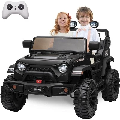 24V 2-Seater Electric Ride-On Car For Kids With Parent Remote Control, Dual 200W Motors, Music & Adjustable Speeds - Ages 3-8 Years Old 7 24V 2-Seater Electric Ride-On Car For Kids With Parent Remote Control, Dual 200W Motors, Music & Adjustable Speeds - Ages 3-8 Years Old - Image 7