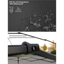 10x10 Pop Up Canopy Tent Outdoor Canopy With 1 Removable Sidewall, Commercial Instant Tent Shelter 16 10x10 Pop Up Canopy Tent Outdoor Canopy With 1 Removable Sidewall, Commercial Instant Tent Shelter -Living Aura Store GUEST b3466e7b 11ff 4704 8668 196100b03e4d