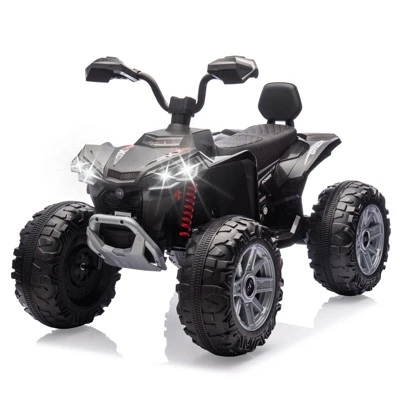 2 Seater Ride On ATV Car, 24V7AH Electric Off-Road Kids ATV, Ride On Car For Kids With LED Headights, Music, Electric Toys For Boys Girls 8 2 Seater Ride On ATV Car, 24V7AH Electric Off-Road Kids ATV, Ride On Car For Kids With LED Headights, Music, Electric Toys For Boys Girls - Image 8