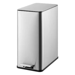 4 Gallon/15 L Trash Can, Stainless Steel Garbage Can With Soft-Close Lid, Removable Inner Bucket 13 4 Gallon/15 L Trash Can, Stainless Steel Garbage Can With Soft-Close Lid, Removable Inner Bucket -Living Aura Store GUEST c7956da8 3c9f 467a 9b42 2de314fe234f