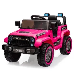 12V Kids Ride On Truck Car, Electric Vehicles With Remote Control, Spring Suspension, Lights, Music, Battery Powered Ride On Toy For Boys Girls -Living Aura Store GUEST c8cc5c6e fc54 40f7 8dfa 046e77e45d8b