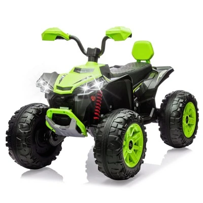 2 Seater Ride On ATV Car, 24V7AH Electric Off-Road Kids ATV, Ride On Car For Kids With LED Headights, Music, Electric Toys For Boys Girls 10 2 Seater Ride On ATV Car, 24V7AH Electric Off-Road Kids ATV, Ride On Car For Kids With LED Headights, Music, Electric Toys For Boys Girls - Image 10