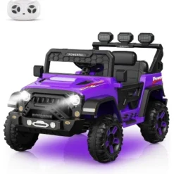 Kids Electric Vehicle, 12V Battery Powered Ride On Car With 2.4G Remote Control, 3 Speed Ride On Toy, Soft Start, LED Lights 19 Kids Electric Vehicle, 12V Battery Powered Ride On Car With 2.4G Remote Control, 3 Speed Ride On Toy, Soft Start, LED Lights -Living Aura Store GUEST d060389a 4e00 4699 bb81 80e6024d2094