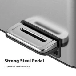 2 X 4 Gal Dual Trash Can, Hands-Free Trash Can With Soft Close Lid, Stainless Steel Garbage Can 11 2 X 4 Gal Dual Trash Can, Hands-Free Trash Can With Soft Close Lid, Stainless Steel Garbage Can -Living Aura Store GUEST d809e1dc b529 4da4 af27 71287e61d4f5