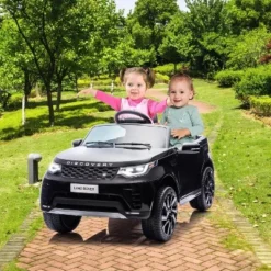 Kids Ride On Cars, Licensed Land Rover, 12V 4.5Ah Battery-Powered Electric Toy Car For Kids,2 Motors, 3 Speeds,Safety Belt -Living Aura Store GUEST e25994be ea56 4414 9d5f 9da2547134ad