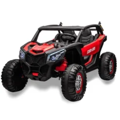 24V Kids Ride On UTV Car, Ride On Truck W/ Remote Control, Off-Road UTV Electric Toy Car With Spring Suspension,lights, Music For Boys Girls 3-8 -Living Aura Store GUEST e689cb87 188e 4a8f b435 643cc8496dec