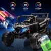 24V Kids Ride On Utv Car, Ride On Utv With Remote Control, Battery Powered Electric Vehicles, 200W Motor, USB, Mp3, Led Lights, Ride On Car For Kids