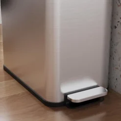 15-Gallon Dual Trash Can, Step-On Pedal Kitchen Trash Bin With Butterfly Lid, Removable Inner Bucket 13 15-Gallon Dual Trash Can, Step-On Pedal Kitchen Trash Bin With Butterfly Lid, Removable Inner Bucket -Living Aura Store GUEST ed6ca2ba 95ba 4b98 bf11 ed3667435e31