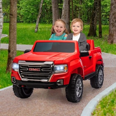 2-Seater Ride On Truck Car, 24V 7AH Battery Powered Electric Vehicle With Remote Control, LED Lights, Safety Belt, Music, Ride On Toy For Kids 3-10 7 2-Seater Ride On Truck Car, 24V 7AH Battery Powered Electric Vehicle With Remote Control, LED Lights, Safety Belt, Music, Ride On Toy For Kids 3-10 - Image 7