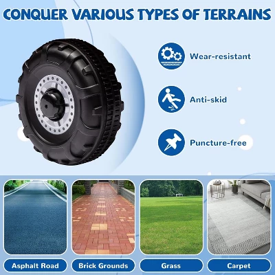 6V Ride On Truck For Toddlers - Electric Car W/Spacious Storage, Music, LED Lights, Rechargeable Battery & Easy Start Button 1 6V Ride On Truck For Toddlers - Electric Car W/Spacious Storage, Music, LED Lights, Rechargeable Battery & Easy Start Button